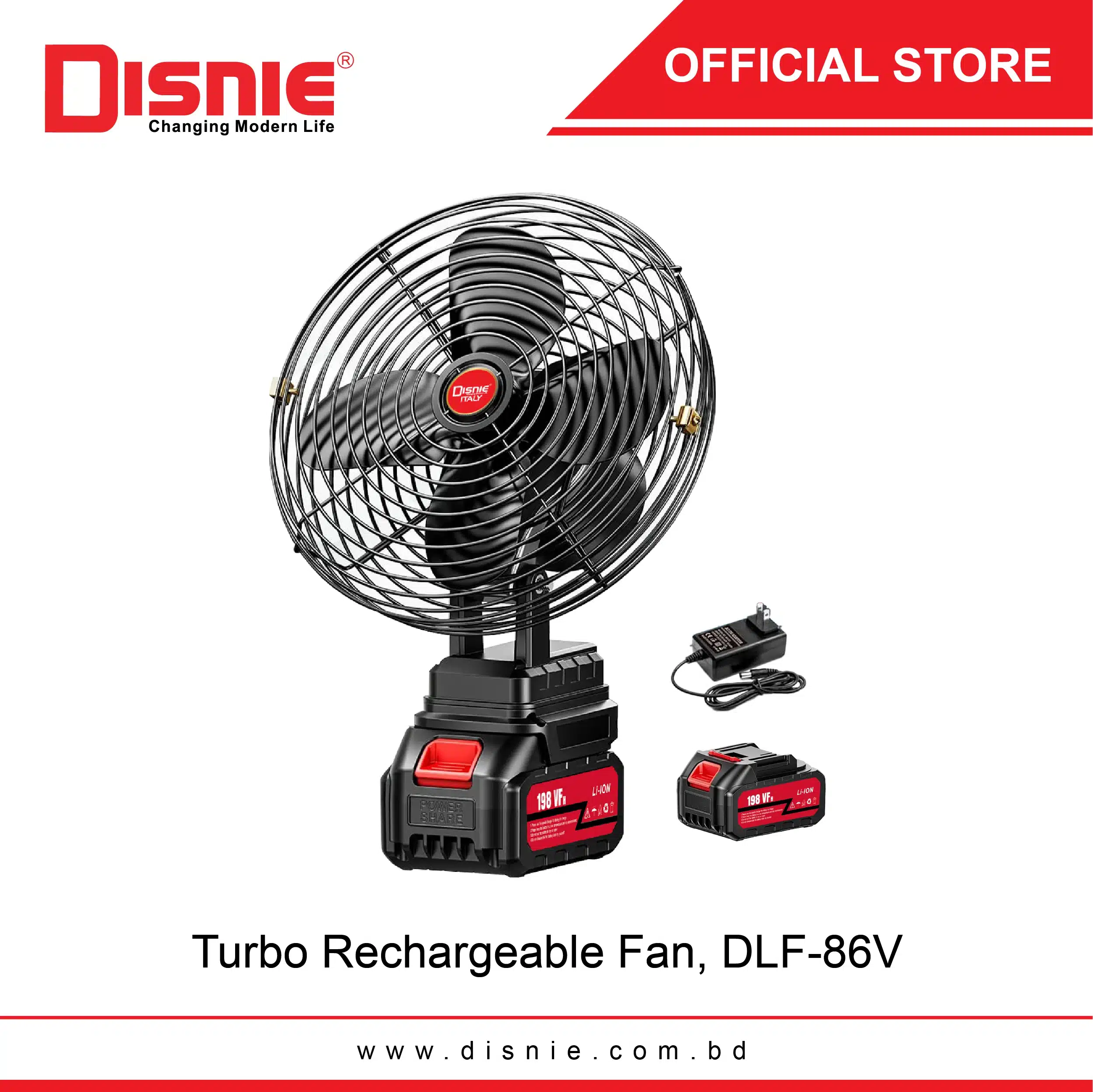 2SSuP1qNpqJkVl3SZkq6qJYXkbOGsz2cjUaCE2uP Disnie Rechargeable Lithium Double Battery Turbo Fan – DLF-86V - Image 1