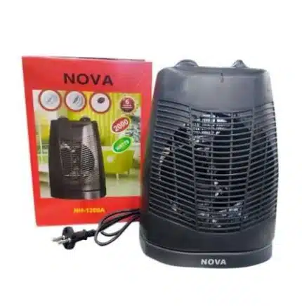 Nova Electric Room Heater 1206 | 2000W Instant Fan Room Heater